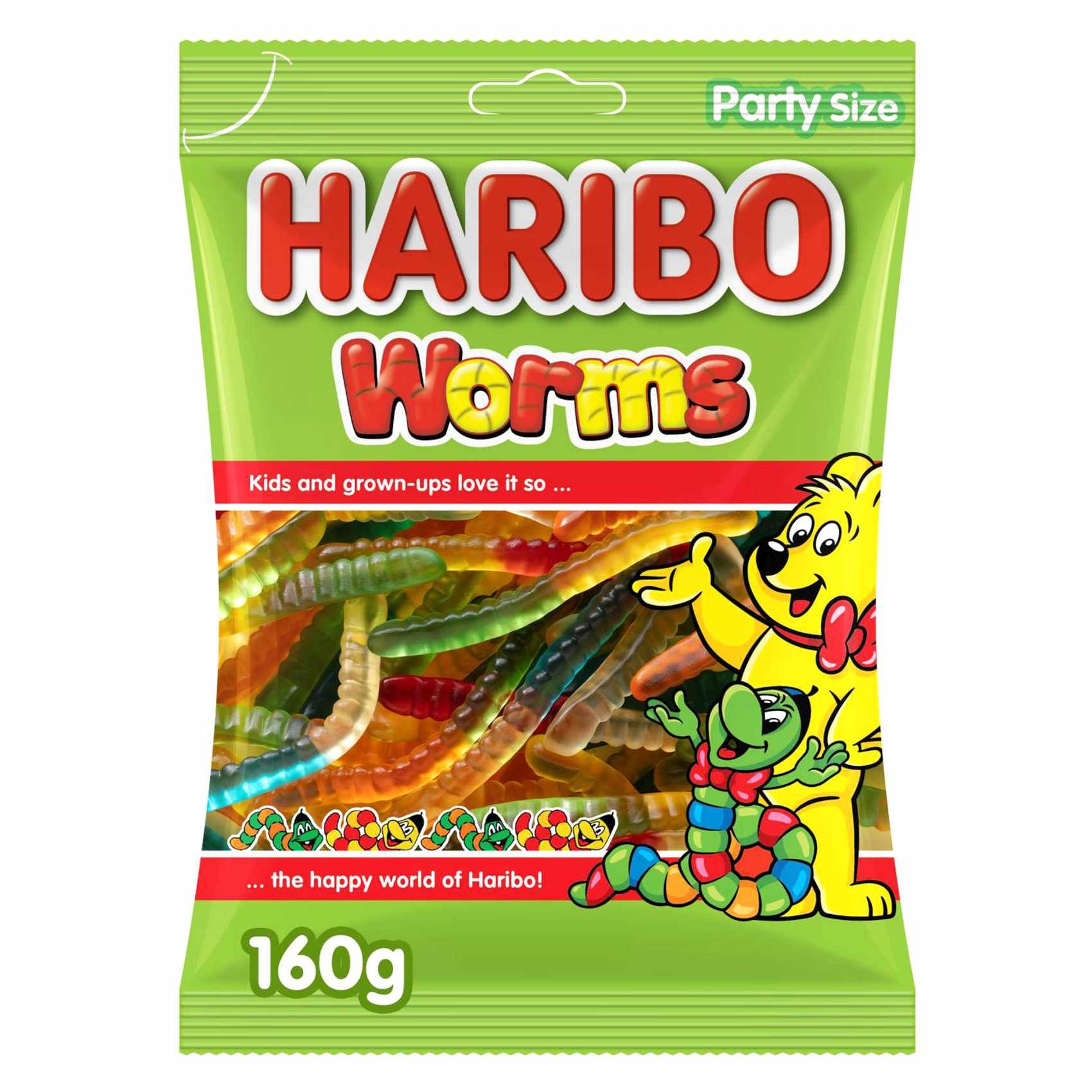 Haribo Worms 160 GM
