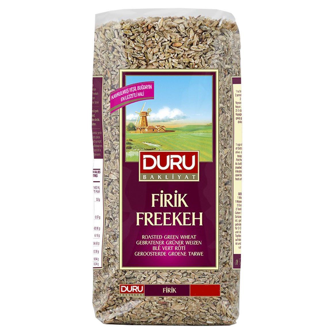 Duru Freekeh Roasted Wheat 460 GM