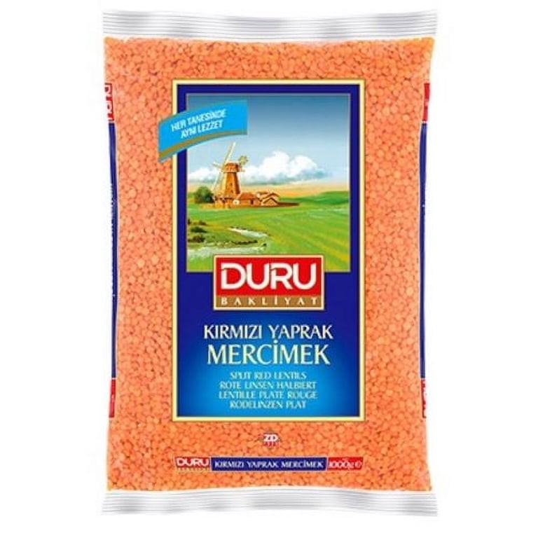 SPLIT RED LENTILS DURU 1 KG