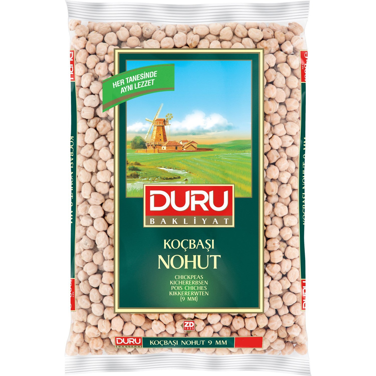 Duru ChickPeas 9mm 2500 GM