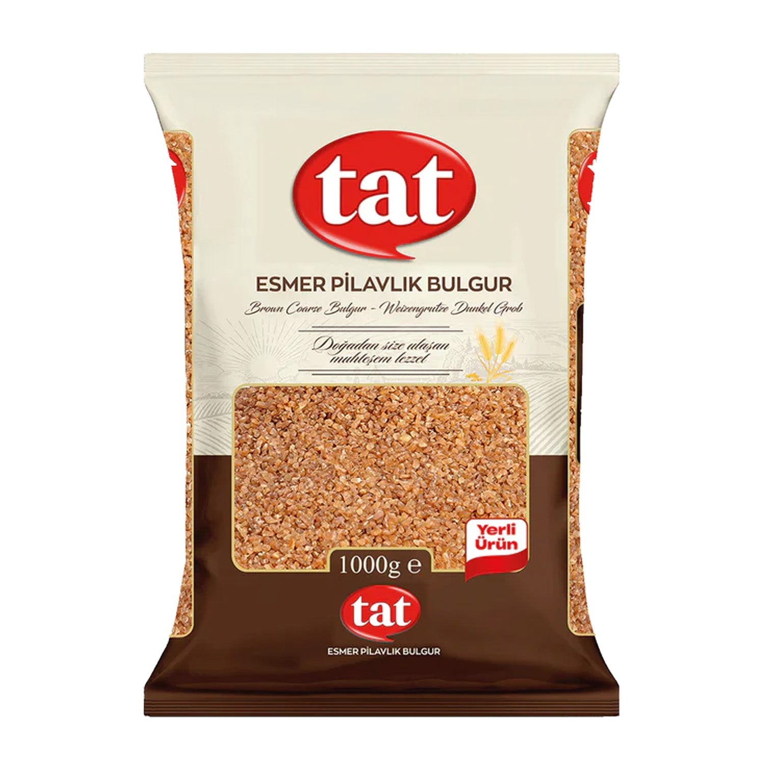 Tat Brown Coarse Bulgur 1 KG