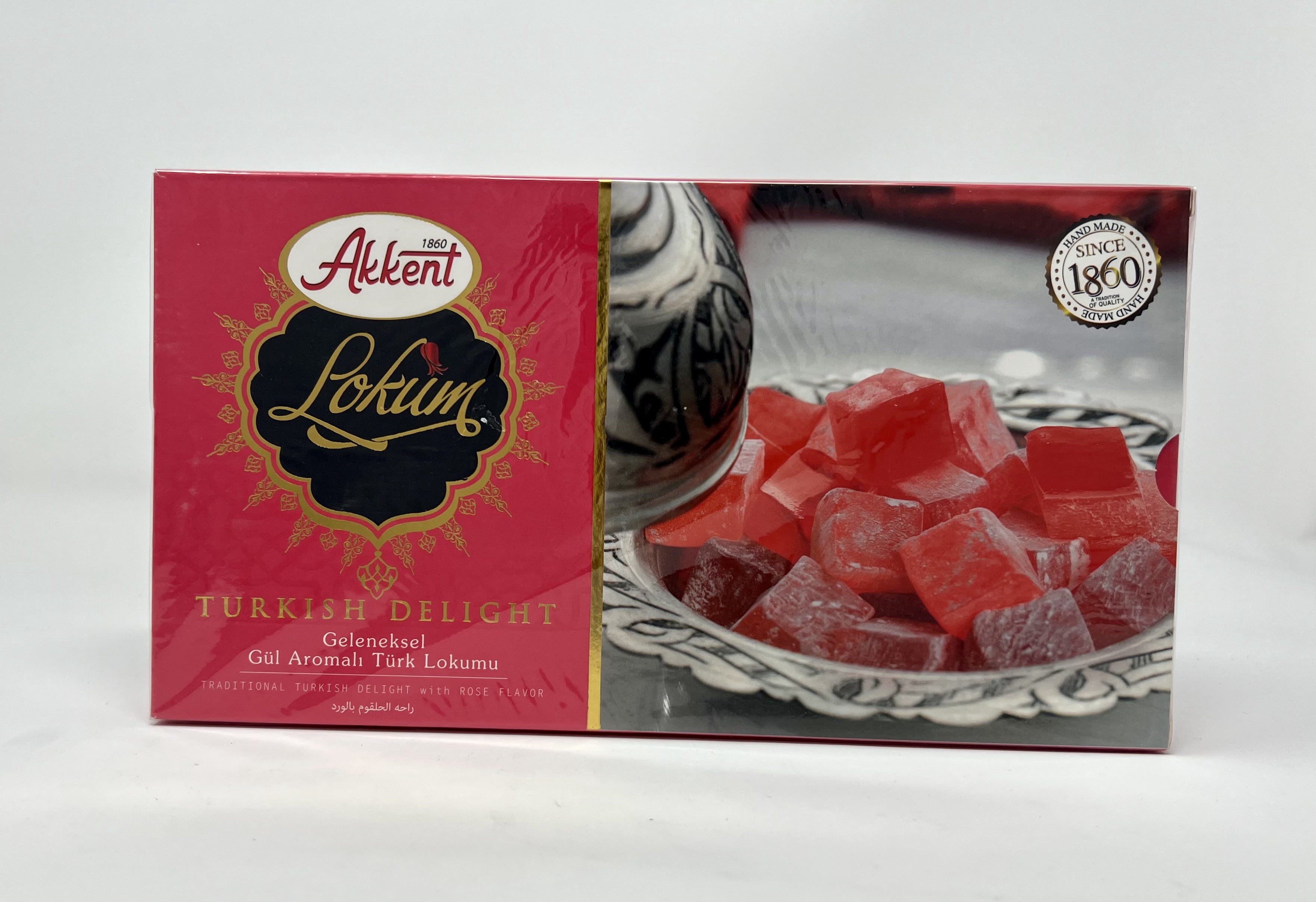 Akkent Rose Turkish Delight 400 GM