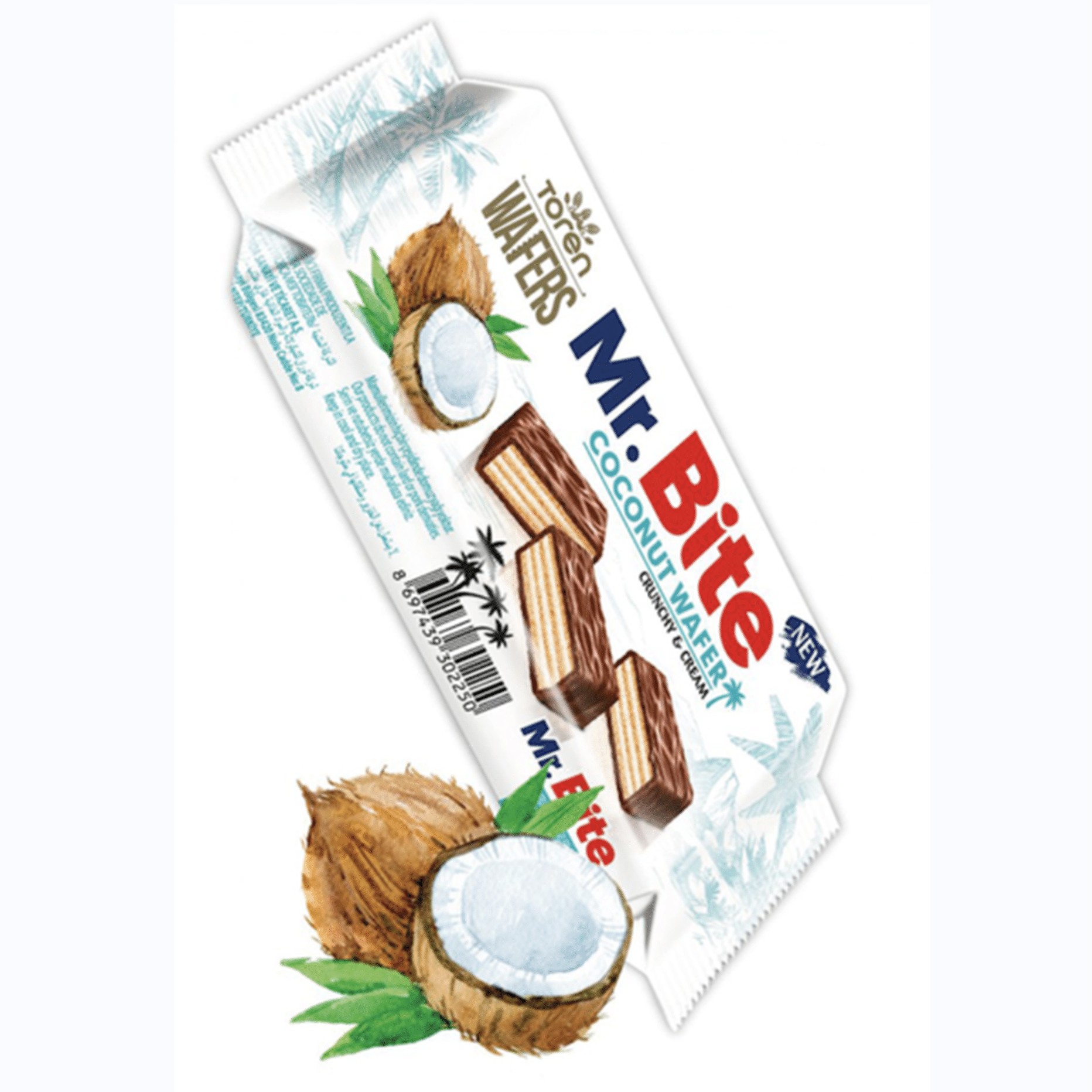 Mr Bite Coconut Wafer 38 GM