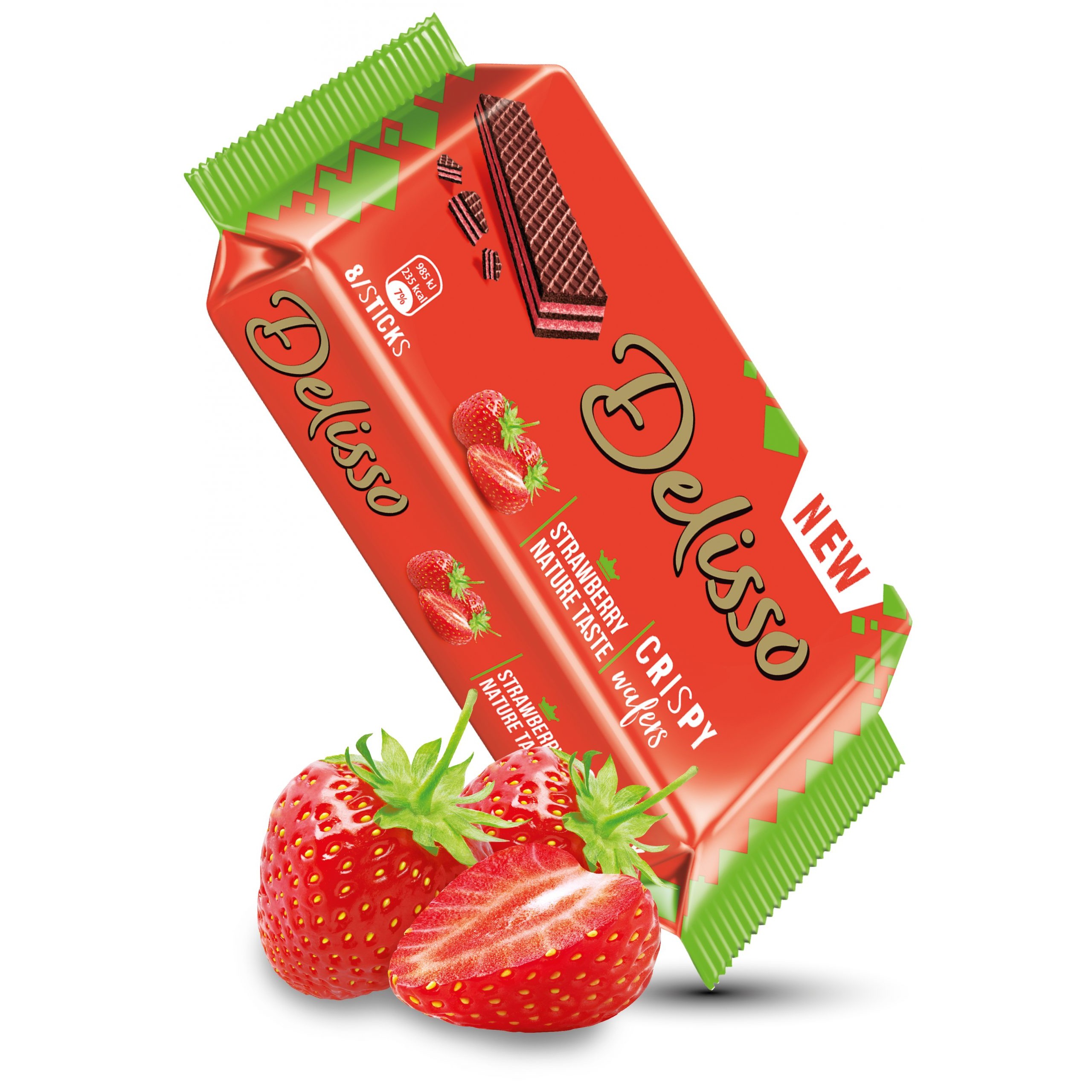 Delisso Strawberry Wafer 40 GM
