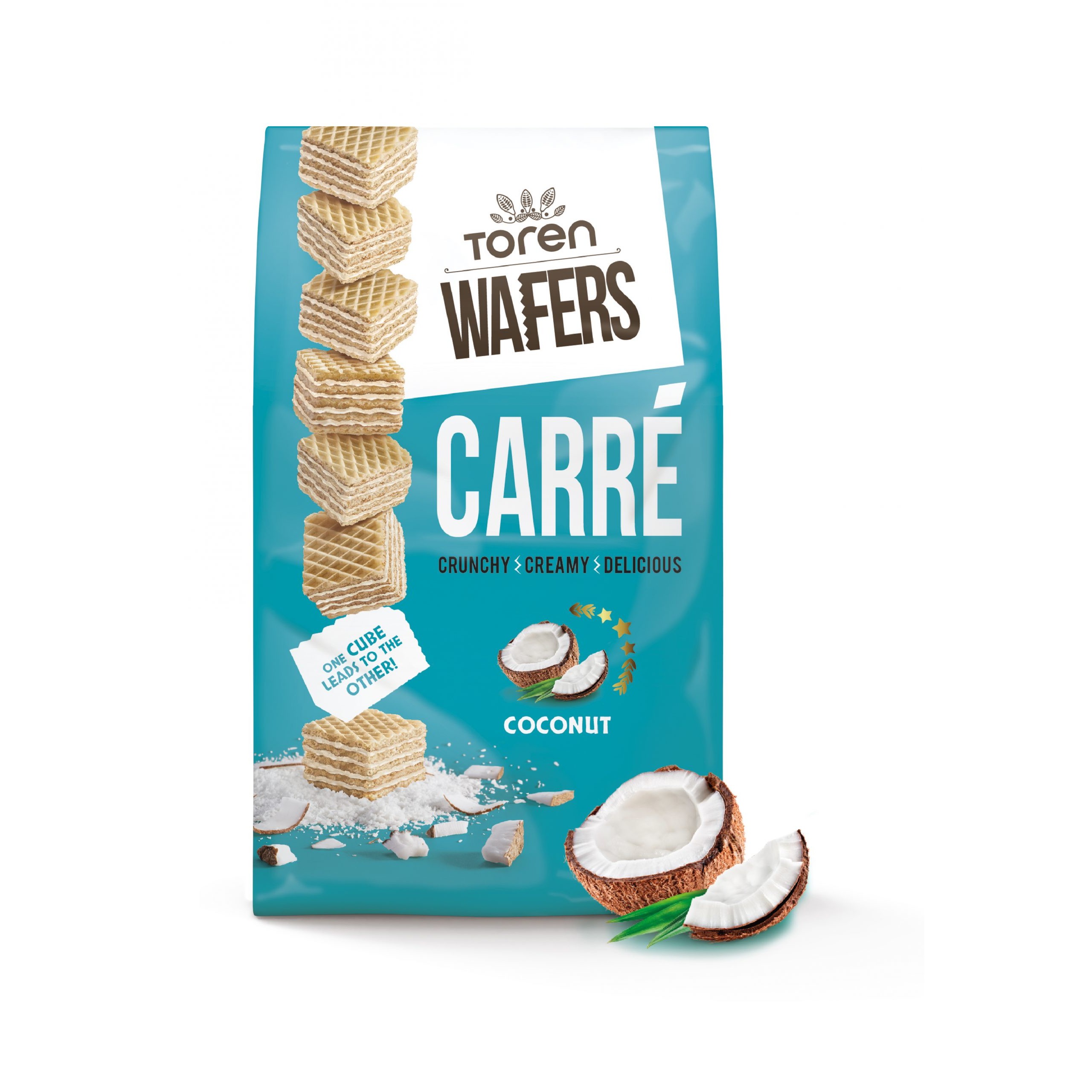 Toren Wafers Carre Coconut Flavour  125 GM