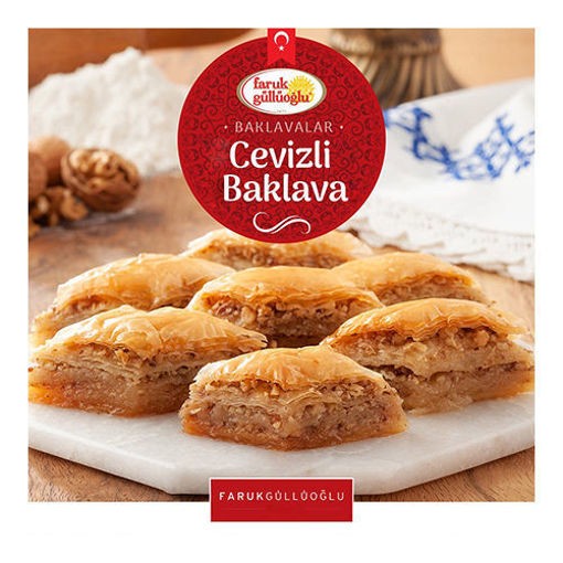 FARUK GULLU BAKLAVA WITH WALNUTS 1 LBS