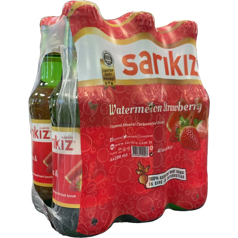 Sarikiz StrawBerry/Water.Melon 6 PACK