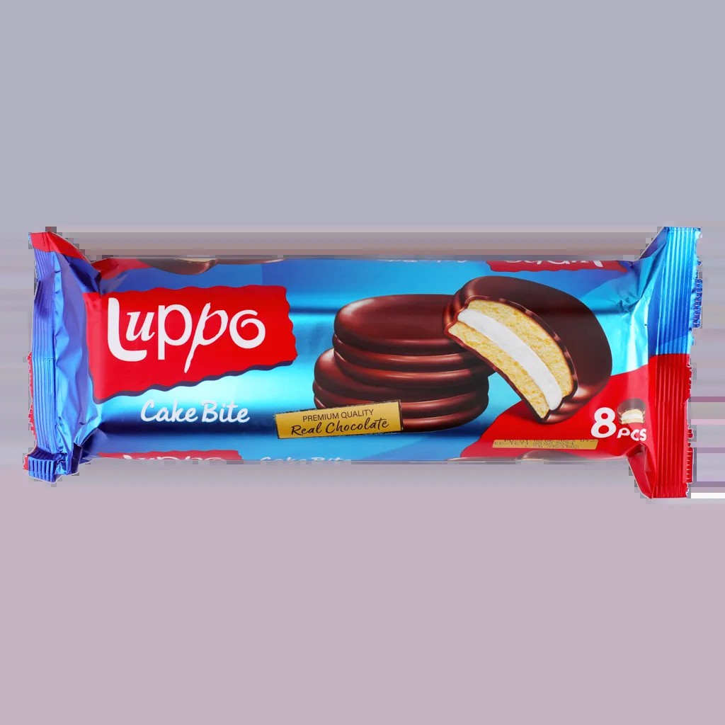 Luppo Cake Bite Choco 184 GM