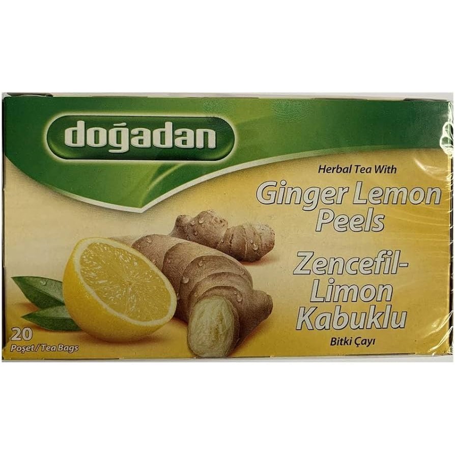 DOGADAN GINGER LEMON HERBAL TEA 20 BAG