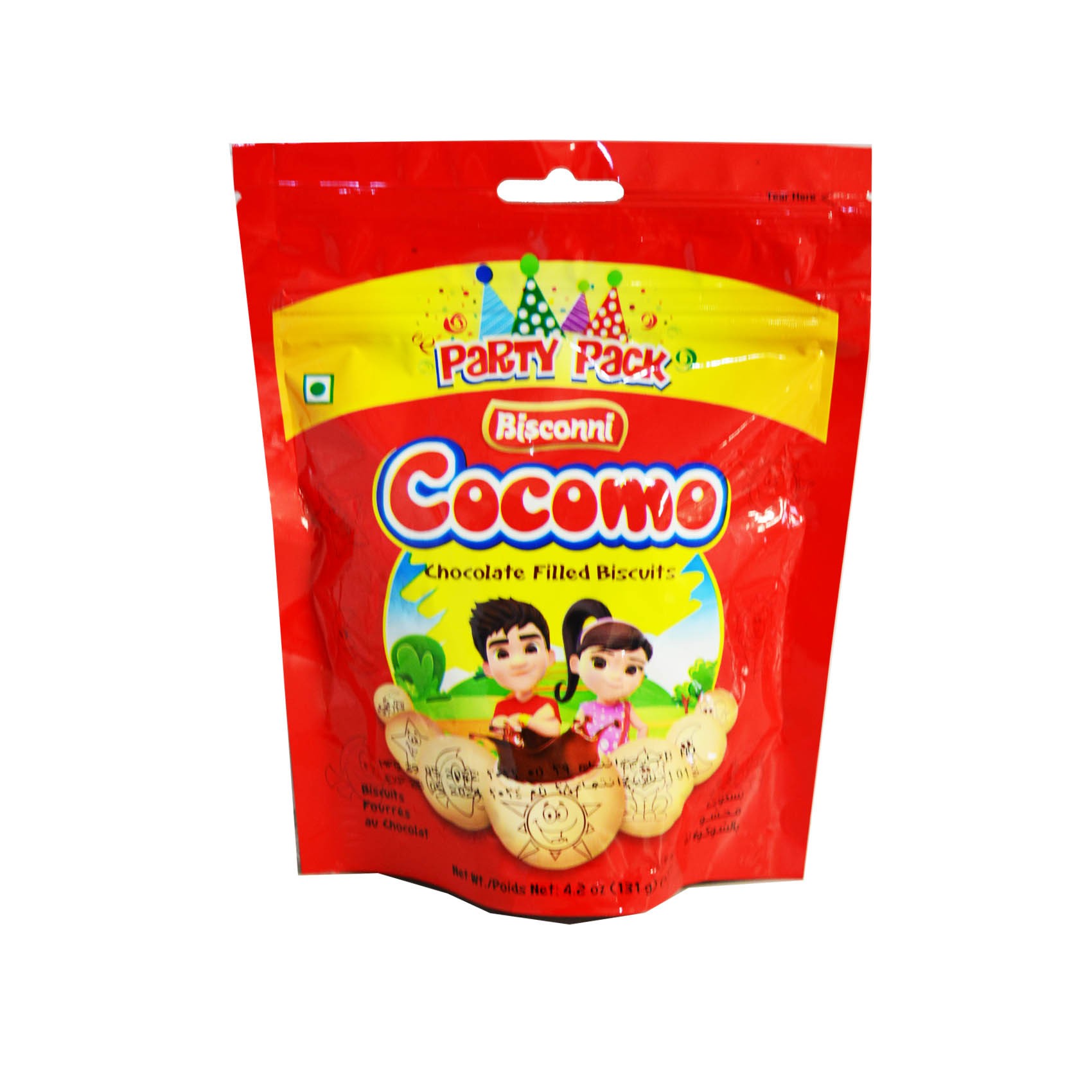 CANDYLAND COCOMO POUCH PARTY PACK 131 GM