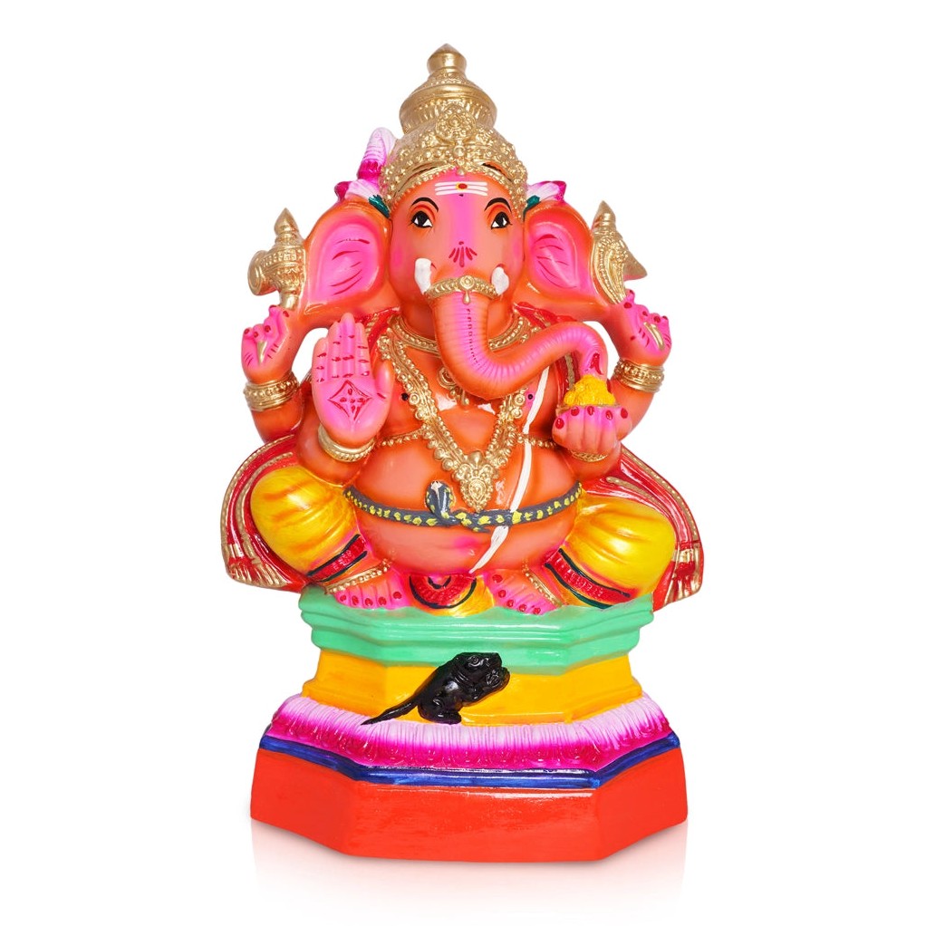 Paper Ganesh Idol 15 Inch