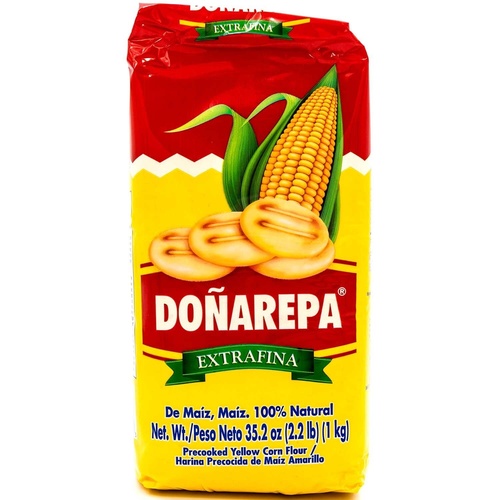 DONA AREPA PRECOOKED YELLOW CORN         1 OZ