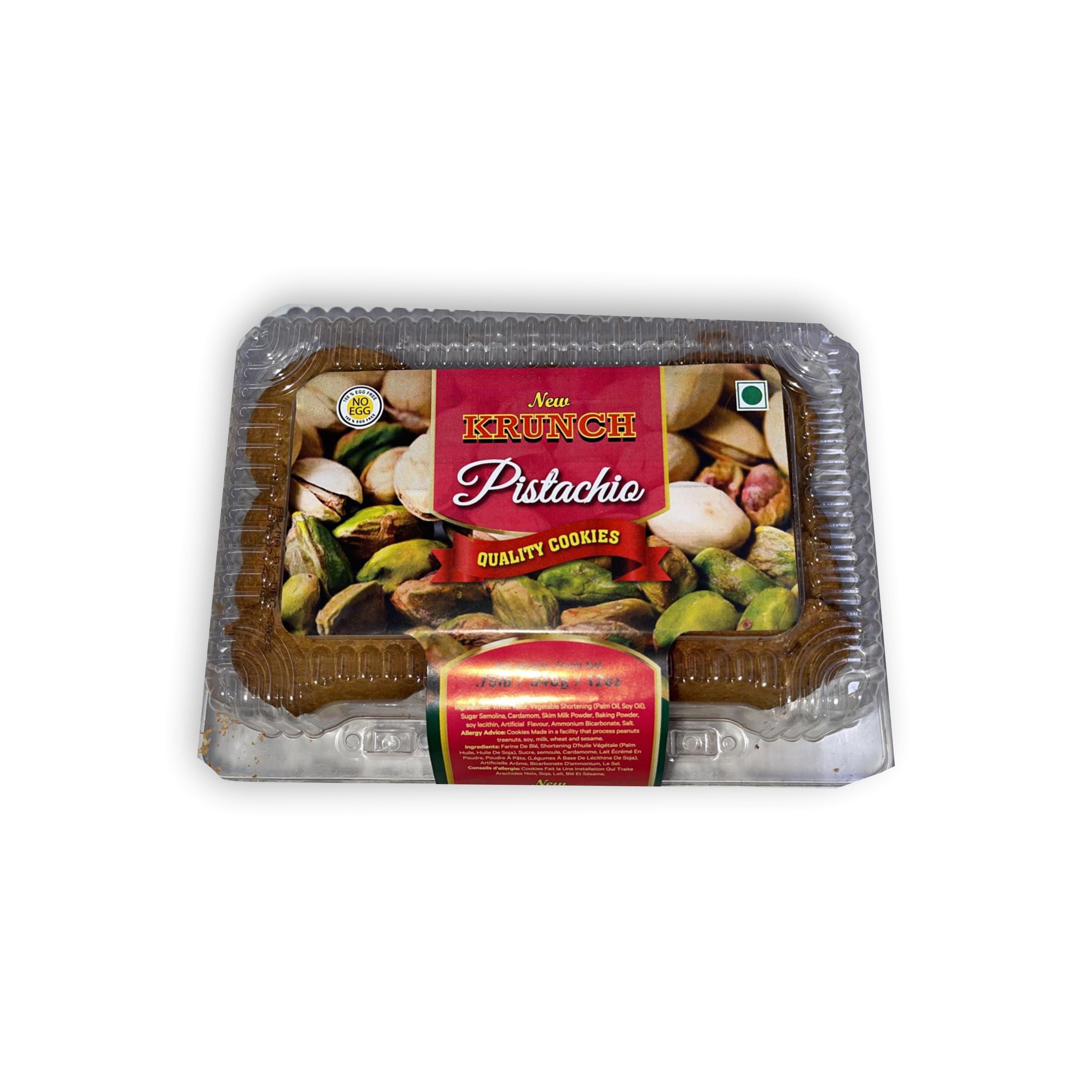 Krunchi Pistachio Cookies 340 GM
