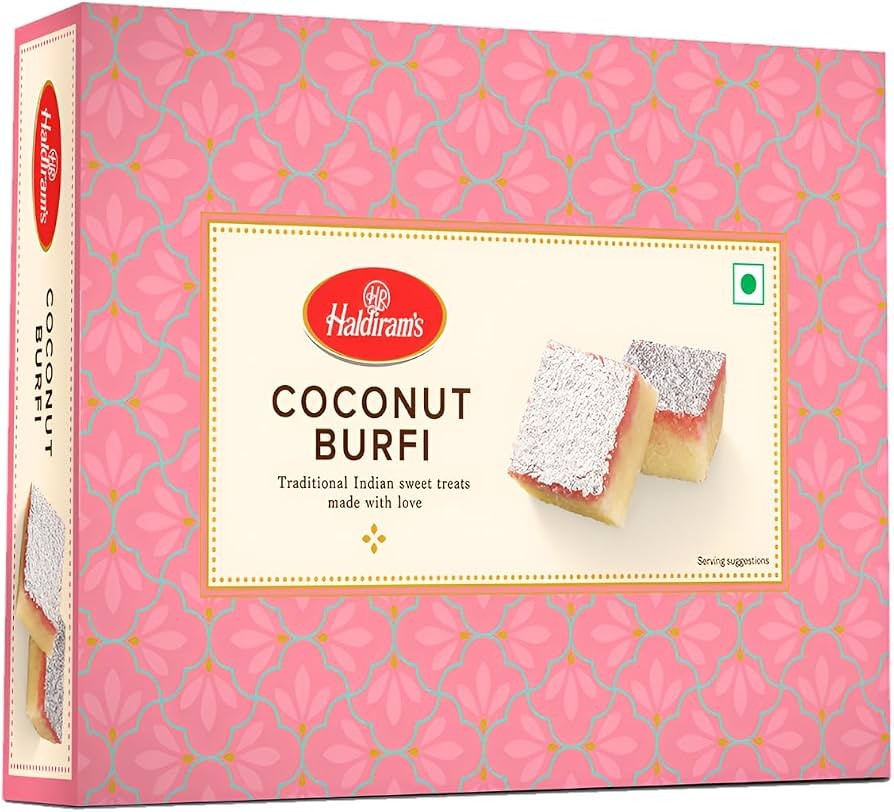 Haldirams Coconut Burfee 400 GM