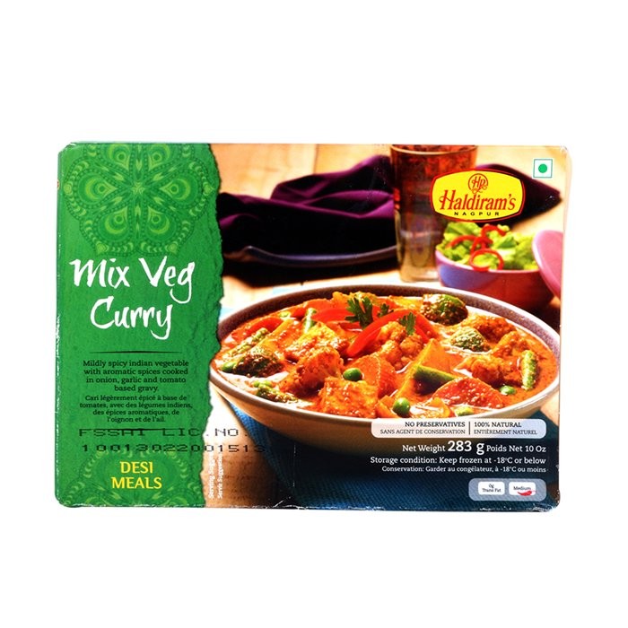 Haldirams Mix Veg Curry 10 OZ