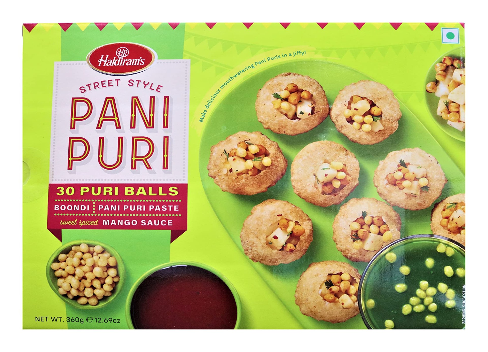 HALDIRAM PANI PURI 360 GM