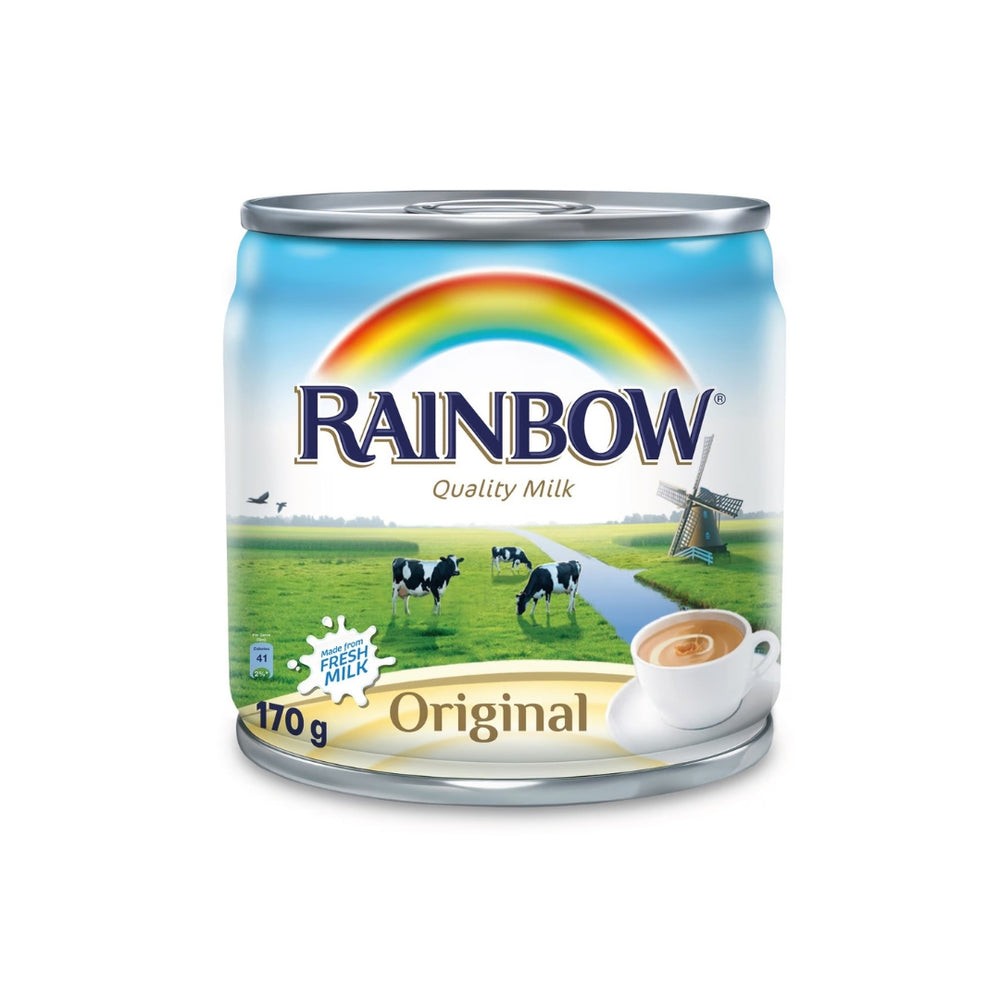 Rainbow Evaporated Milk 170 GM