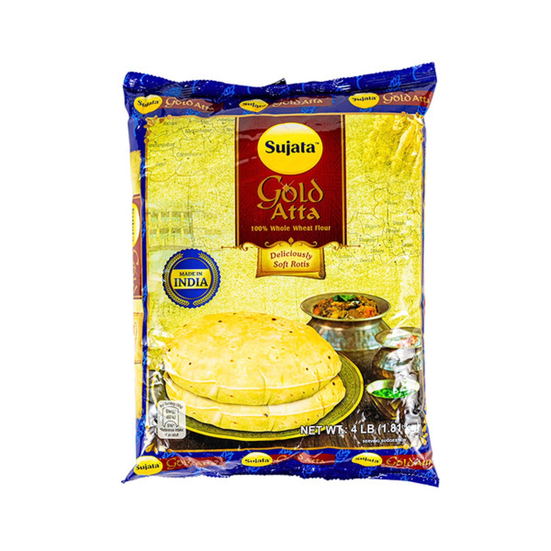 SUJATA GOLD ATTA 4 LBS