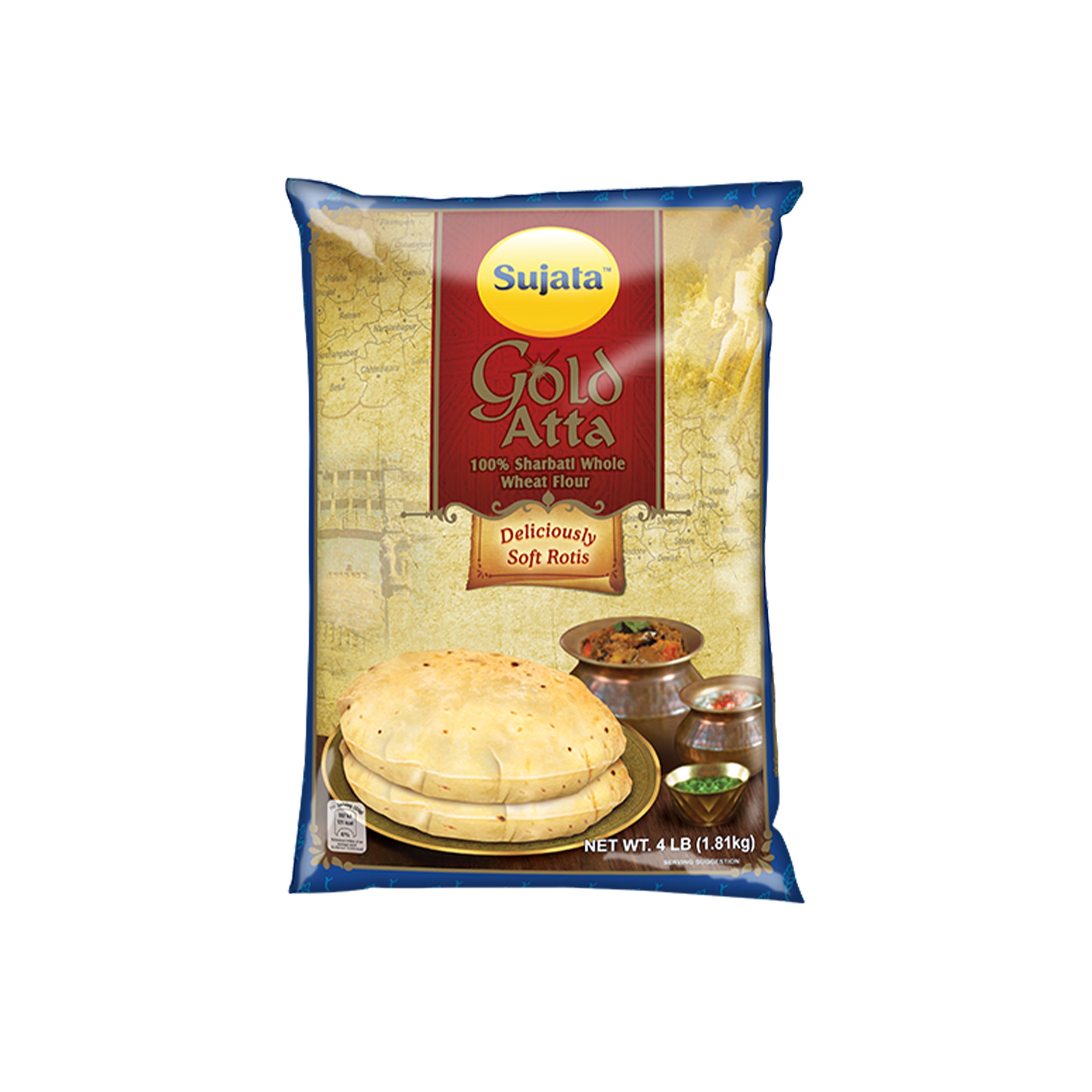 Sujata Sujata Gold Atta 4 LBS