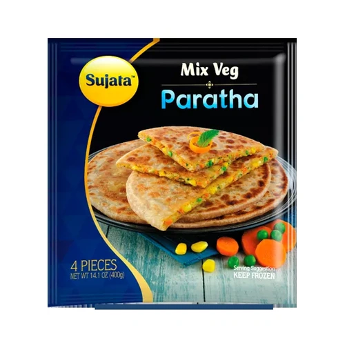 Sujata Mix Veg Paratha 4 Count