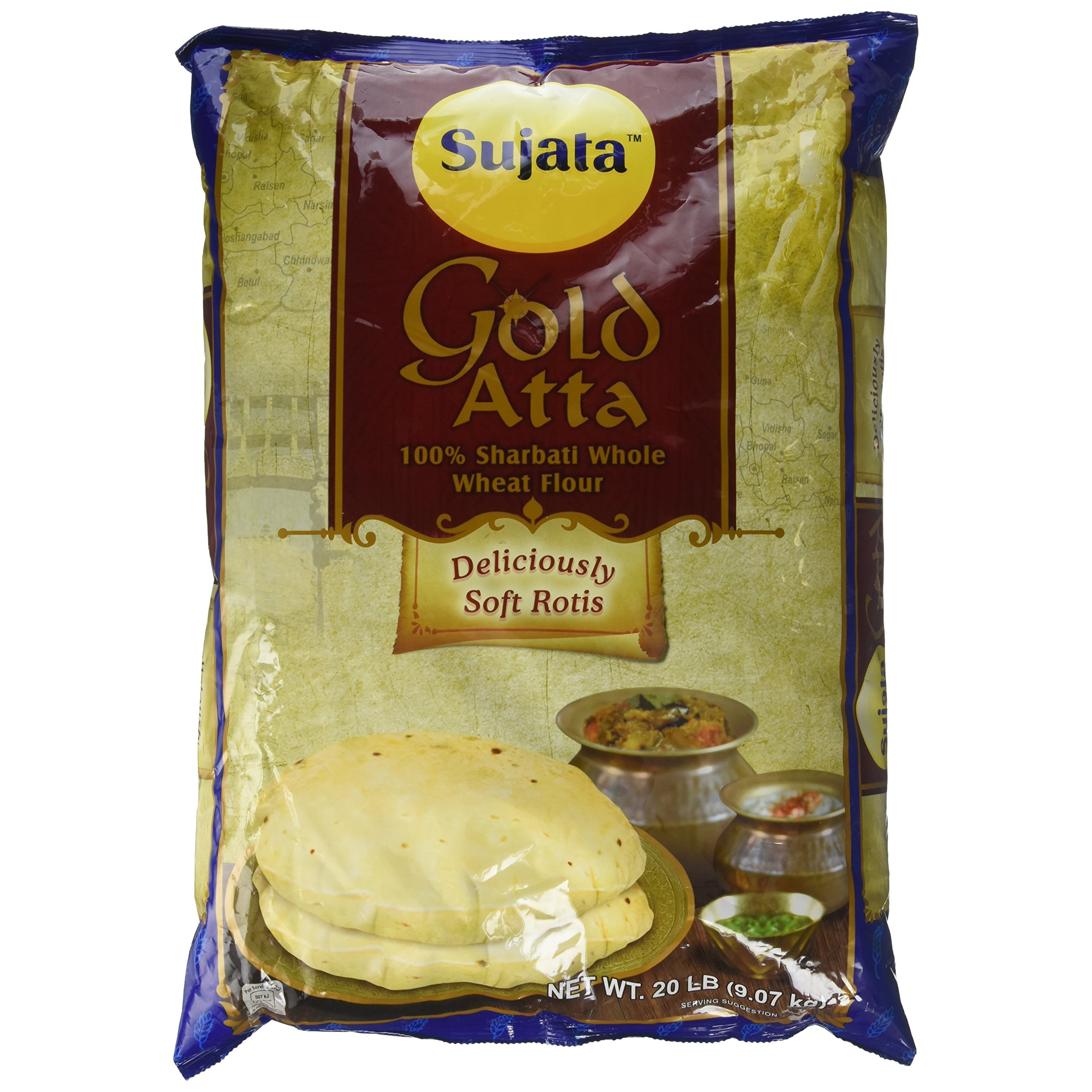Sujata Gold Atta 20 LBS