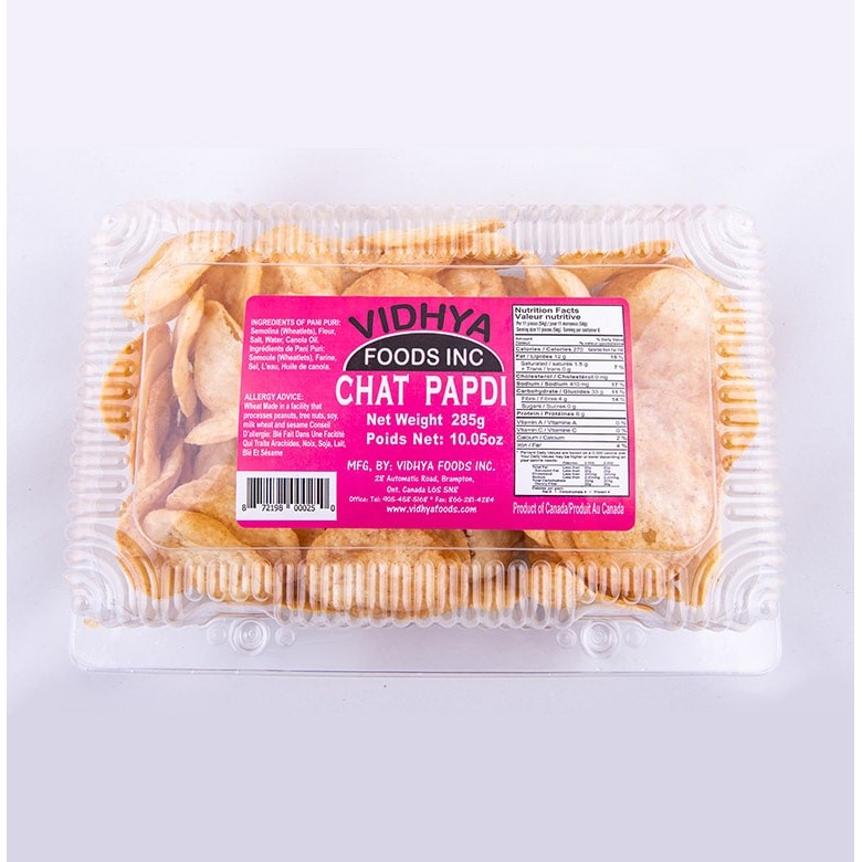 Vidhya Chat Papdi 285 GM