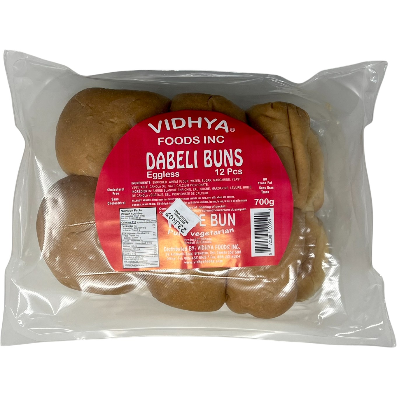 VIDHYA DABELI BUNS 700 GM