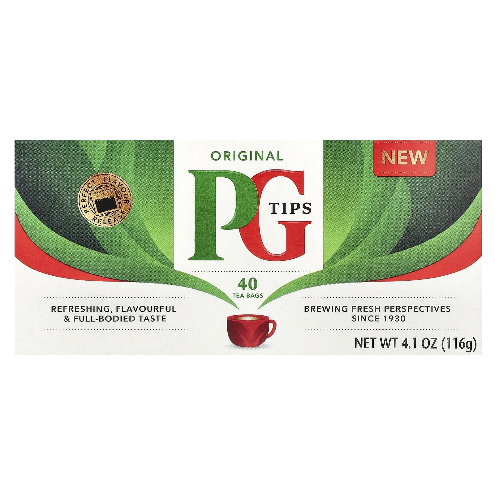 PG TIPS TEA 40 PCS