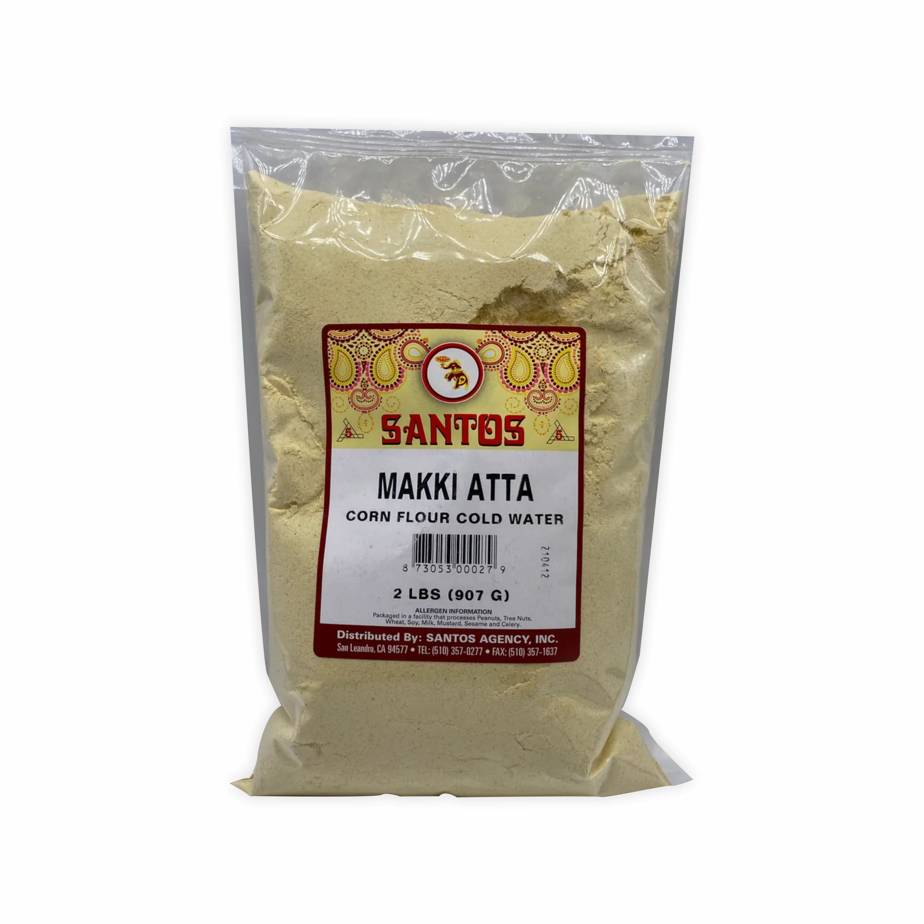 Santos Makki Atta Corn Flour 2 LBS