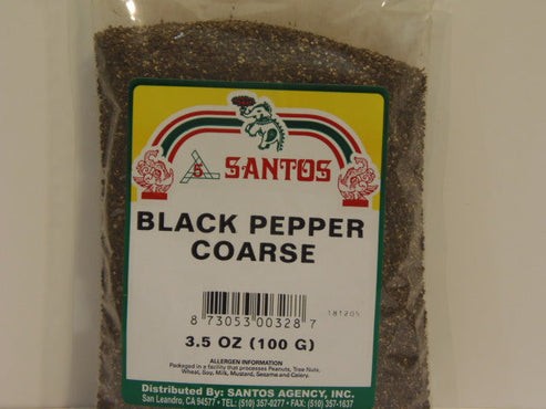 Santos Black Pepper Coarse 200 GM