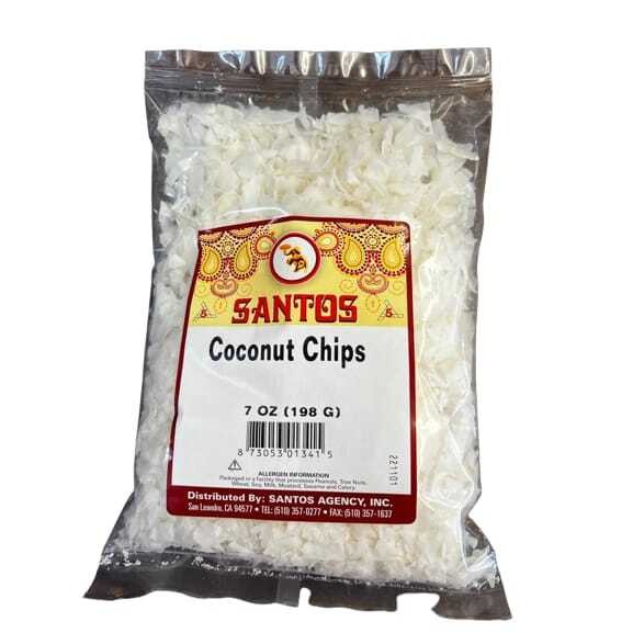 Santos Coconut Chips 200 GM