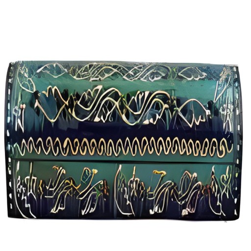 HAND PAINTED INCENSE BOX 12 INCH 1 EACH