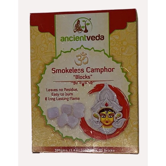 Ancient Veda Smokeless Camphor 100 GM