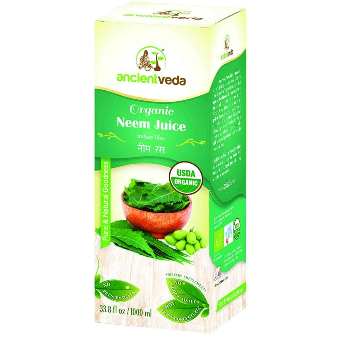 AV NEEM JUICE ORG 1 LTR