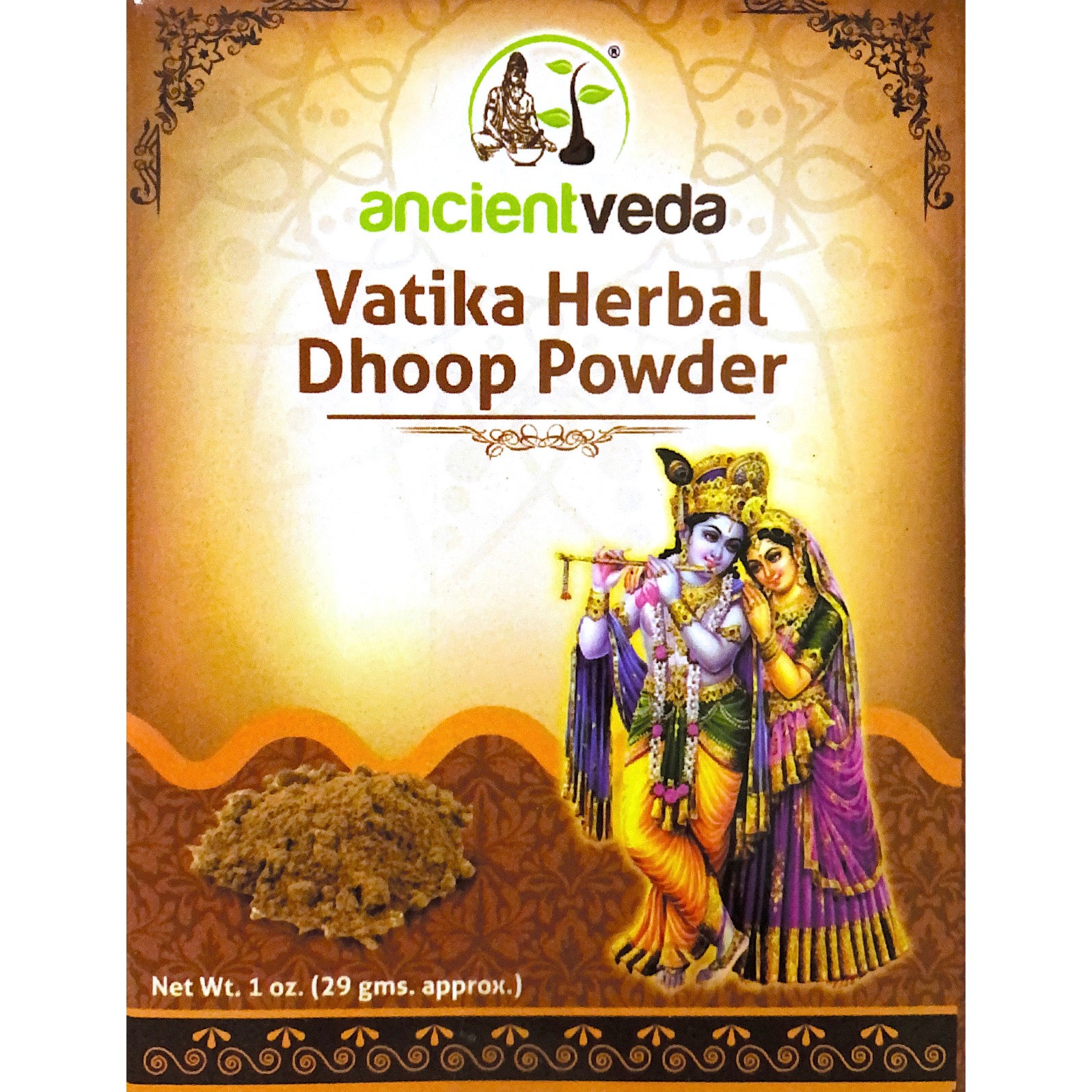 AV Vatika Herbal Dhoop Pwd 29 GM