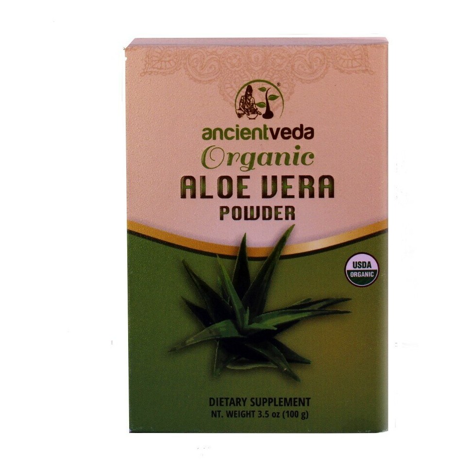 Ancient Veda Organic Aloe Vera Powder 100 GM