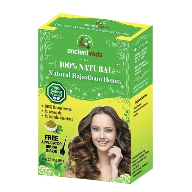 ANCIENT VEDA HENNA PWDR  150 GM