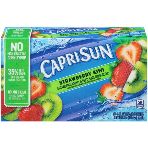 CAPRI SUN STRAWBERRY KIWI 10CT 10 COUNT