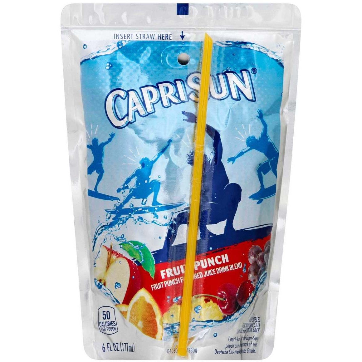 Capri Sun Fruit Punch 6 FLOZ