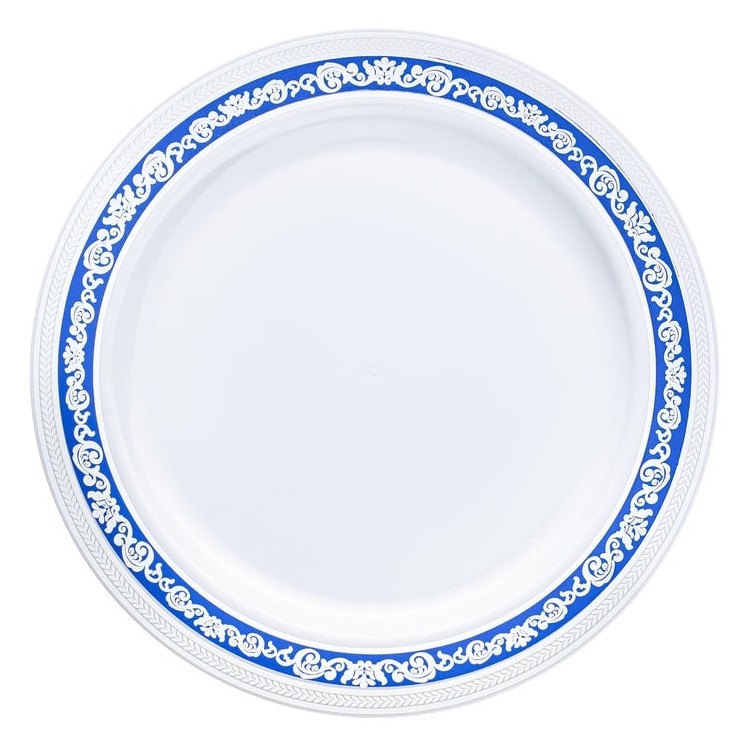 ROYAL PARTY PLATES ROUND 50 COUNT