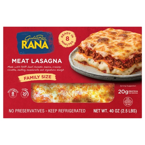RANA MEAT LASAGNA                        1 OZ
