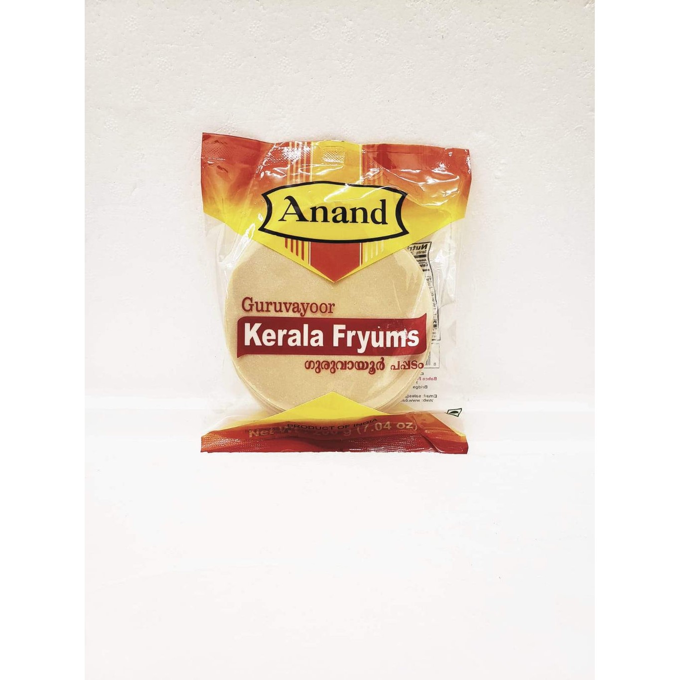 ANAND GURUVAYOOR PAPAD