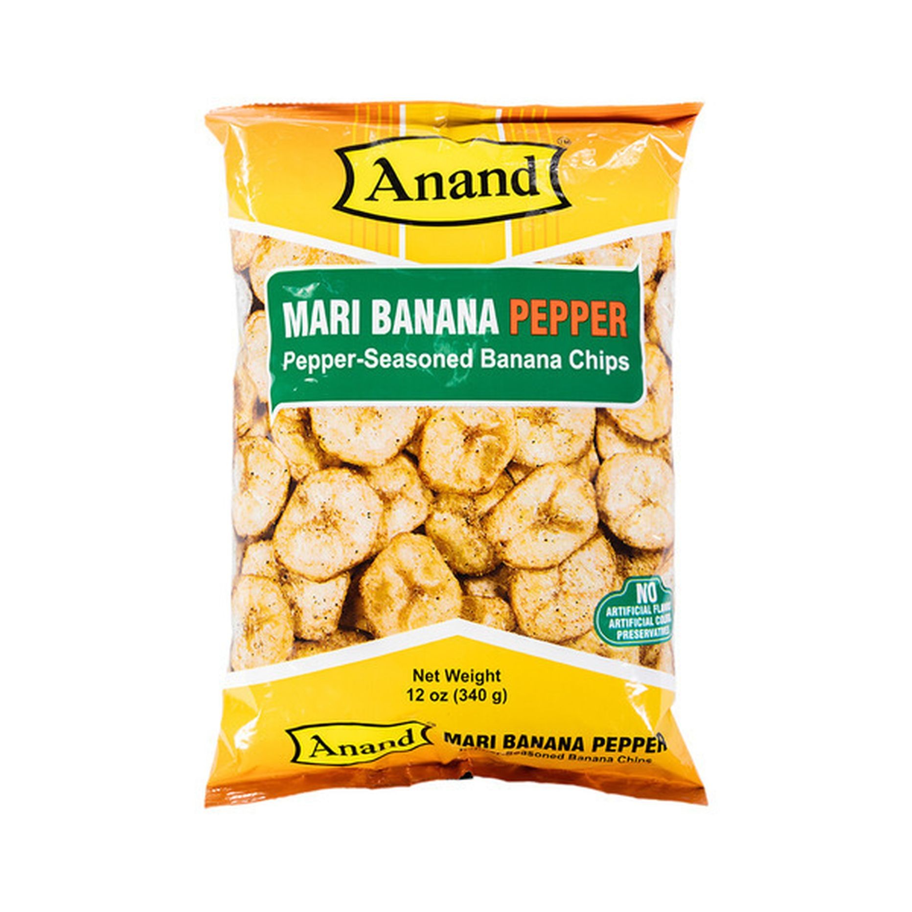 ANAND BANANA CHIPS PEPPER 170 GM