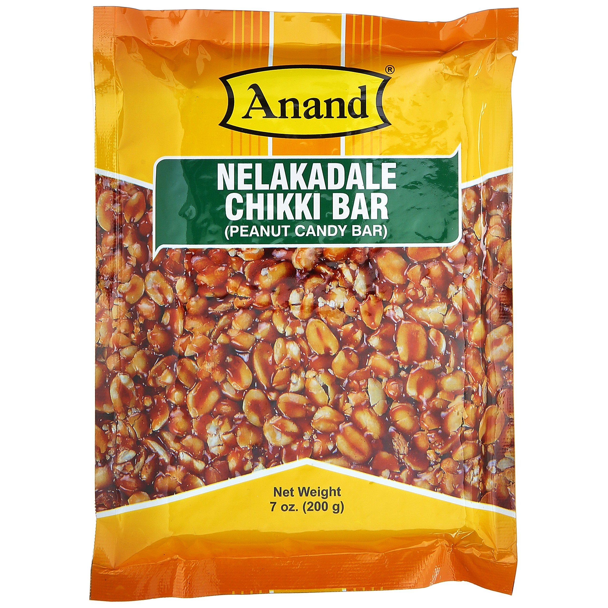 ANAND PEANUT CHIKKI BAR (NELAKDLE) 200 GM