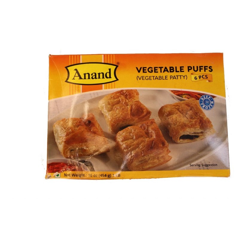 ANAND VEGETABLE PUFFS 454 GM