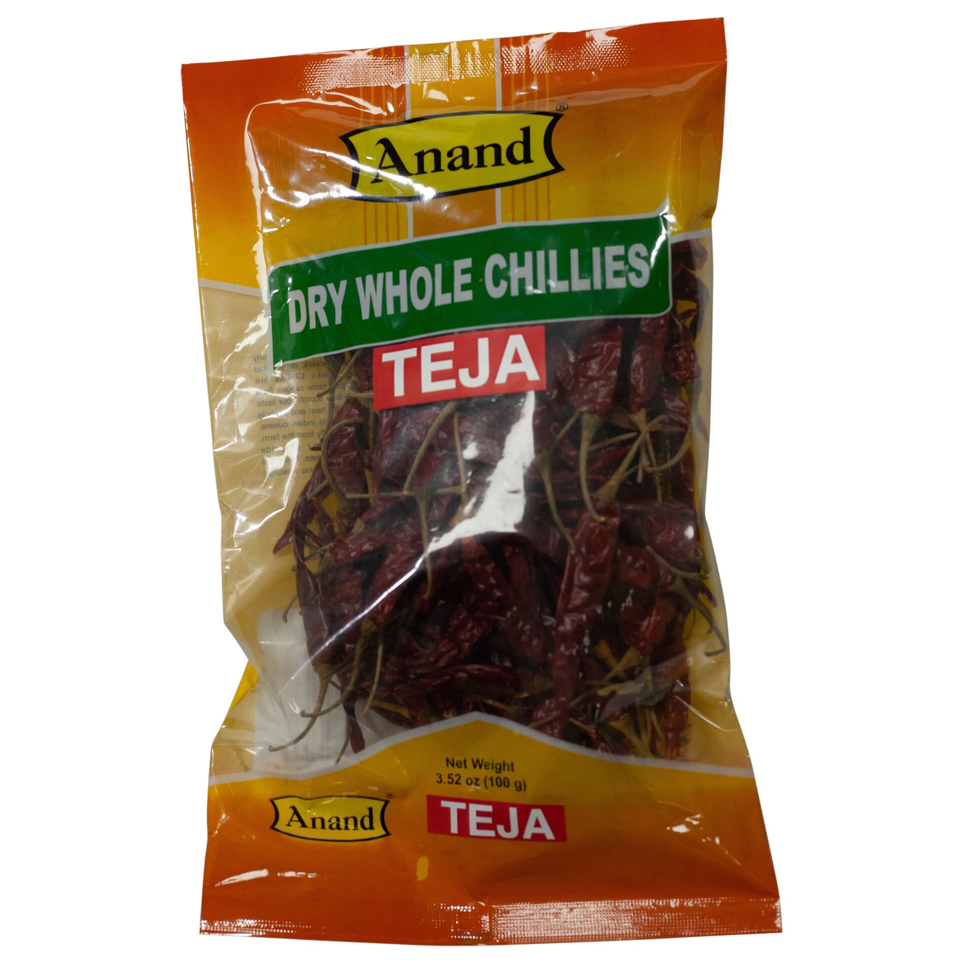 Teja Dry Whole Chillies 100 GM