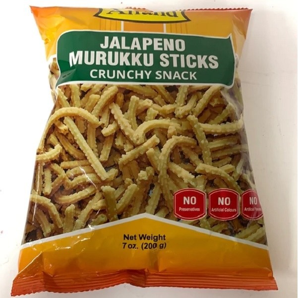 ANAND JALAPENO MURUKKU STICKS 200 GM