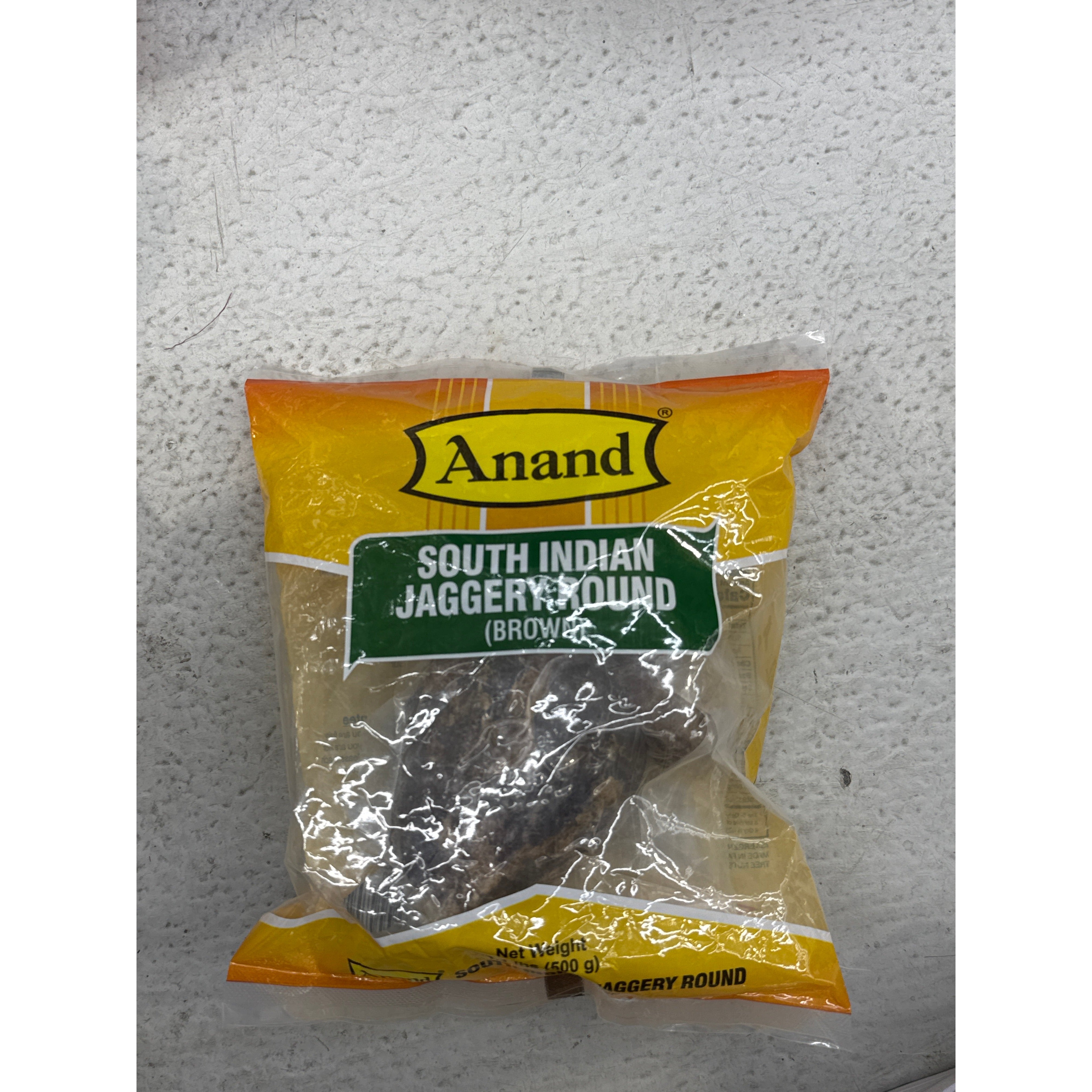 ANAND JAGGERY ROUND(BROWN) BAG 500 GM
