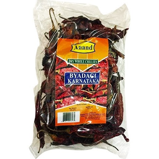 ANAND CHILLI WHOLE BYADAGI KARNATAKA 400 GM