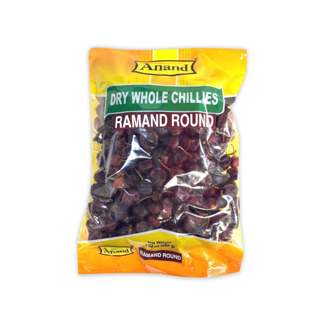 ANAND CHILLI WHOLE RAMAND ROUND 200 GM